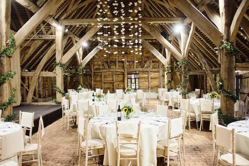 Gilding Barn wedding venue, Surrey